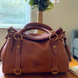Dooney & Bourke Florentine satchel in natural